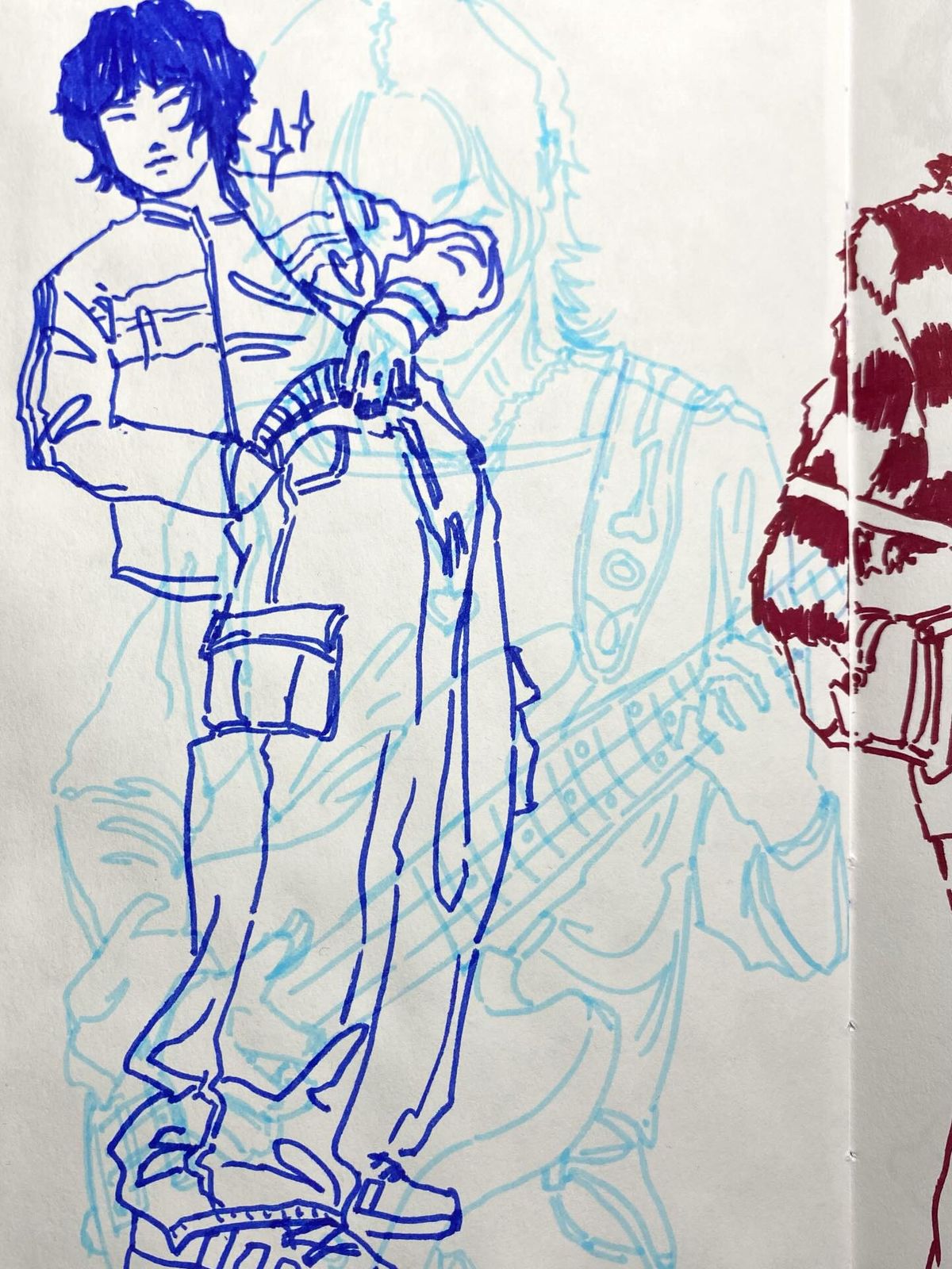 73/365 couple more studies to finish this sketchbook it has been over 6 months!!! i hate that thatd way too long for me