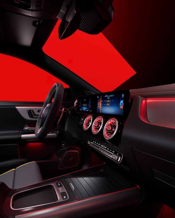 Home is a pace. Introducing the new Mercedes-AMG GLA 45 S 4MATIC+.